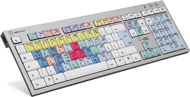 Produktbild Logickeyboard Cubase / Nuendo Slim Line (DE, Kabelgebunden)