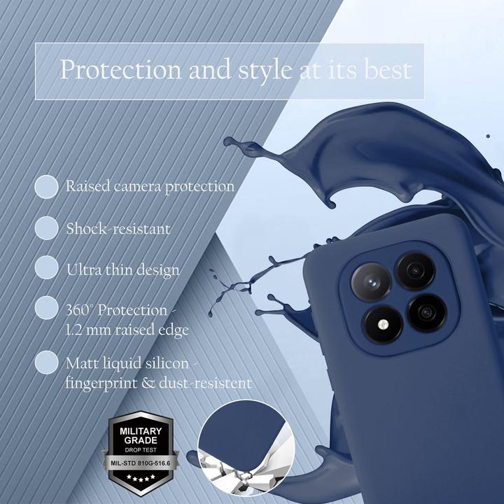 Produktbild Cadorabo Hülle für Xiaomi Redmi Note 14 Pro 5G im Liquid Case Design (Xiaomi Redmi Note 14 Pro 5G)