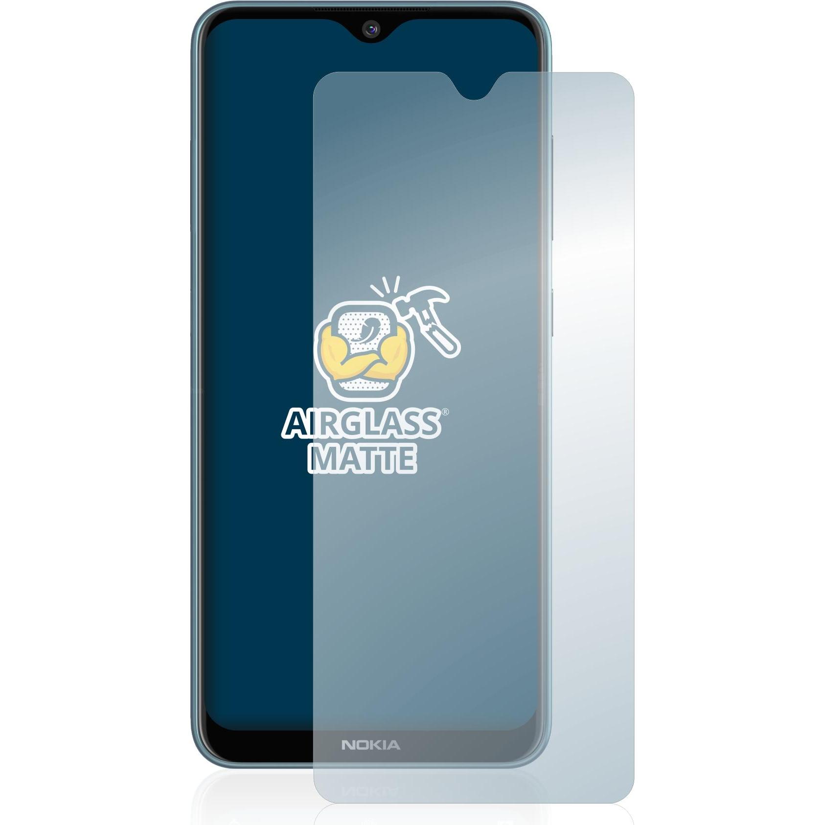 Thumbnail - BROTECT AirGlass Panzerglasfolie Matt (1 Stück, Nokia 6.2), Smartphone Schutzfolie, Grau