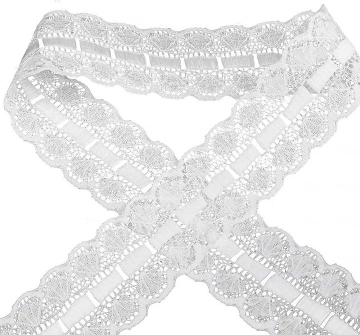 Actual product image Mabella Dekoband Spitze für Hochzeiten und Festdekorationen 15 Meter (1x)
