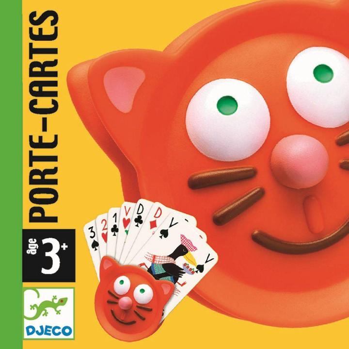 Actual product image Djeco Card holder cat