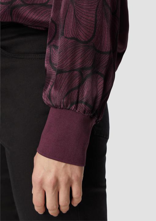 Actual product image S.Oliver T-Shirt Shirt im Fabricmix mit Raff-Details (42)