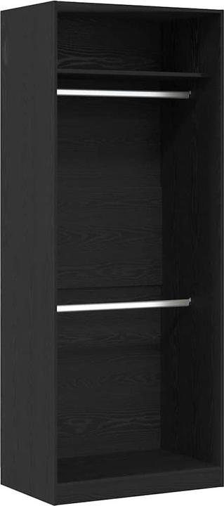 Immagine prodotto vidaXL Armadio in rovere nero 80x50x200 cm in materiale ligneo (80 x 50 x 200 cm)