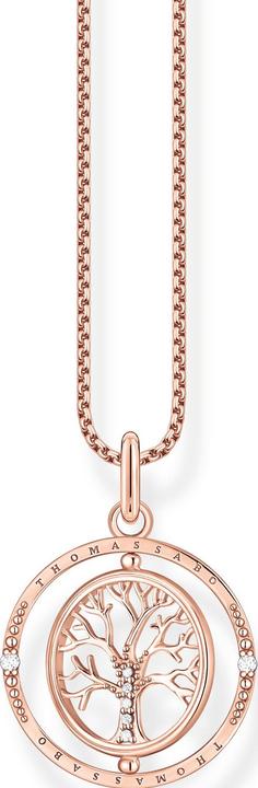 Actual product image Thomas Sabo Necklace Tree of Love rose gold (925 silver, 40 - 45 cm)