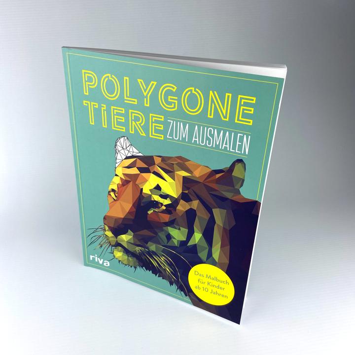 Produktbild Polygone Tiere zum Ausmalen
