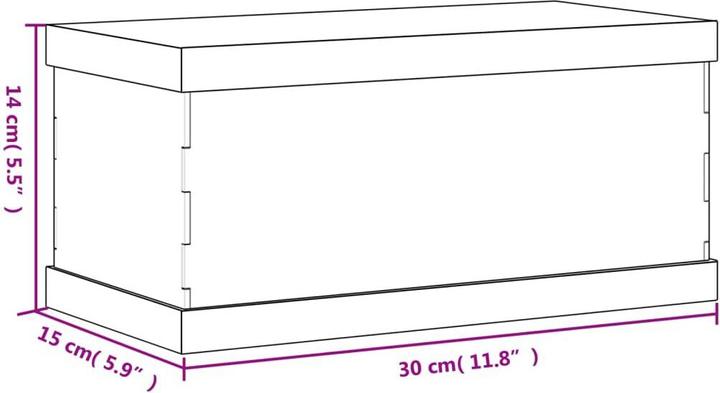 Actual product image vidaXL Joses (30 x 15 x 14 cm)