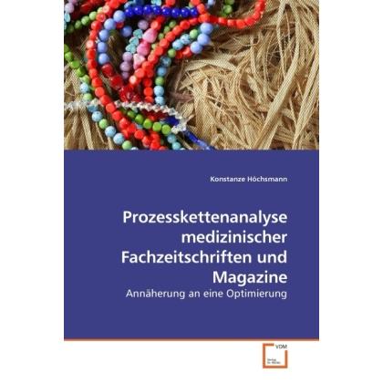 Prozesskettenanalyse medizinischer Fachzeitschriften und Magazine, Fachbücher
