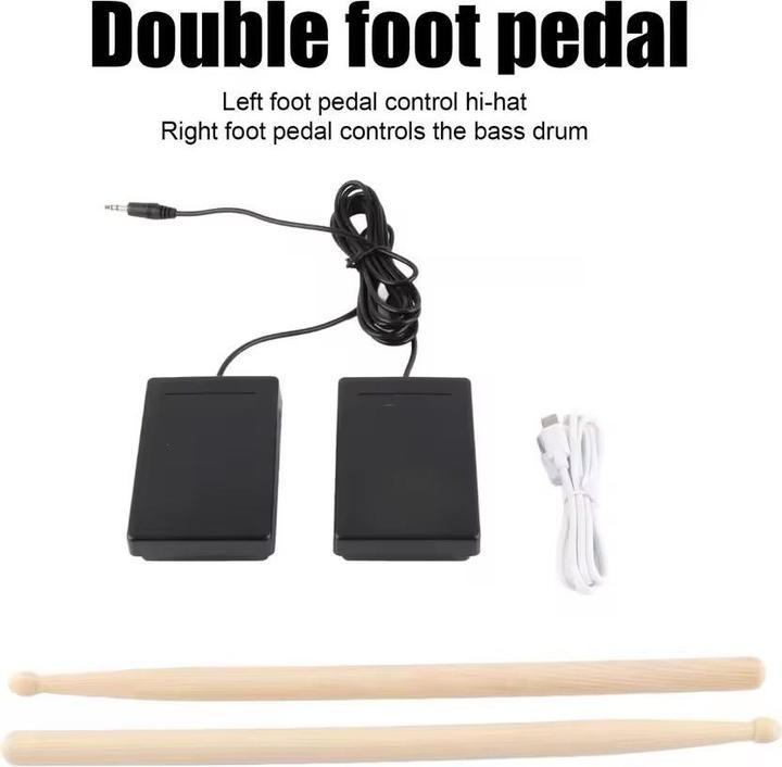 Actual product image Cbx Elektronisches Schlagzeug-Set für Kinder (E-drum)
