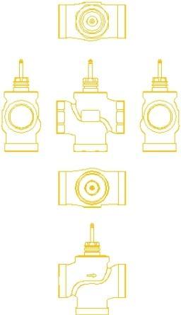 Immagine prodotto Danfoss VRB 3 32 valvola ad otturatore kvs 16 filettatura maschio