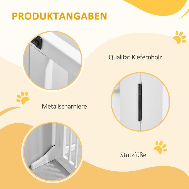 Actual product image PawHut Barrier grille adjustable length