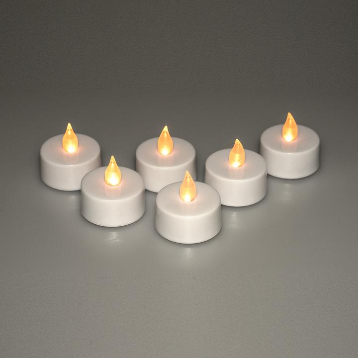 Actual product image RealPower LED tea light TL-6, pack of 6 (6 x)