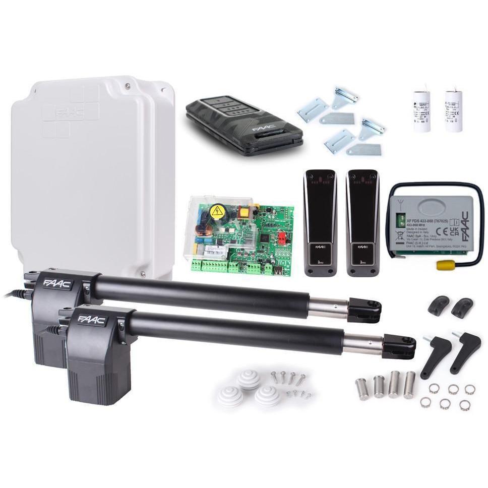FAAC Satz Alfa Long FDS - 414 für bis 10m Doppelflügeltore (5170224)