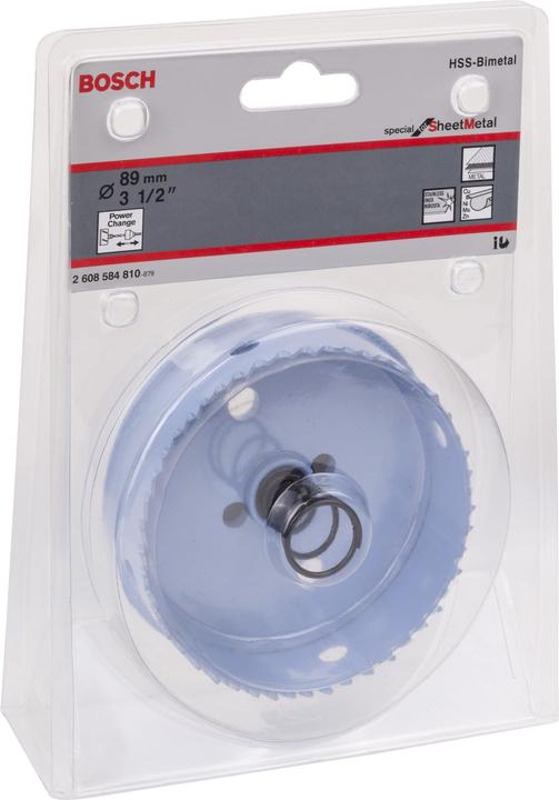 Produktbild Bosch Professional Zubehör Lochsäge Special Sheet Metal, 89 mm, 3 1/2-Zoll (89 mm)