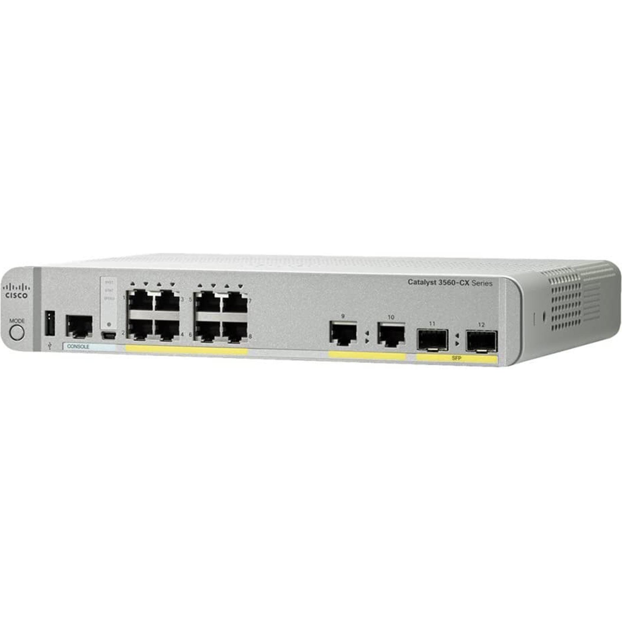 Cisco Catalyst 3560-CX (8 Ports), Netzwerk Switch, Silber