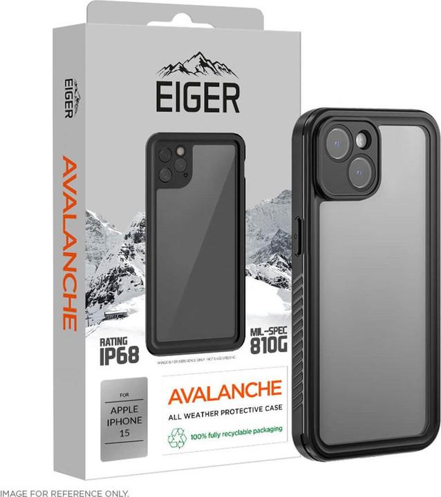 Actual product image Eiger Avalanche Case (Apple iPhone 15)