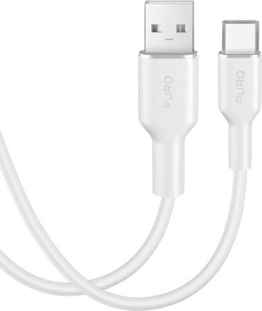 Produktbild Puro ICON Soft Cable – Kabel USB-A do USB-C 1.5 m (White) (1.50 m)