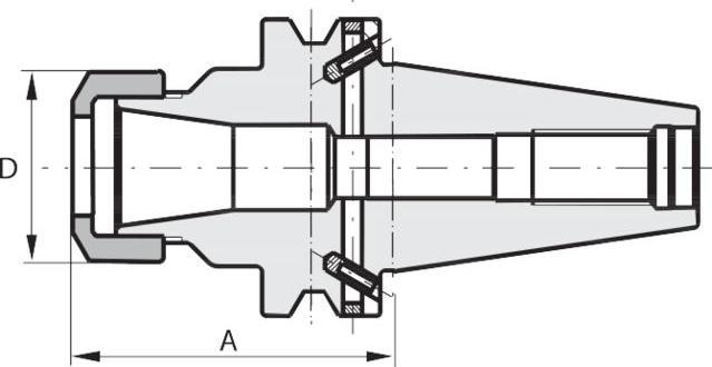 Immagine prodotto Eroglu Mandrino a pinza ER Forma ADB BT 40 A = 160