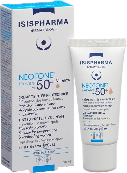 Immagine prodotto Isispharma neoTONE PREVENT Mineral SPF50+ (Crema solare, SPF 50+, 30 ml)