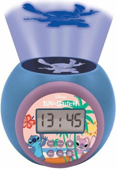Actual product image Lexibook Stitch Projector Alarm Clock