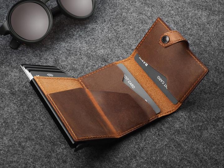 Actual product image Pularys Wallet HIKER credit card holder