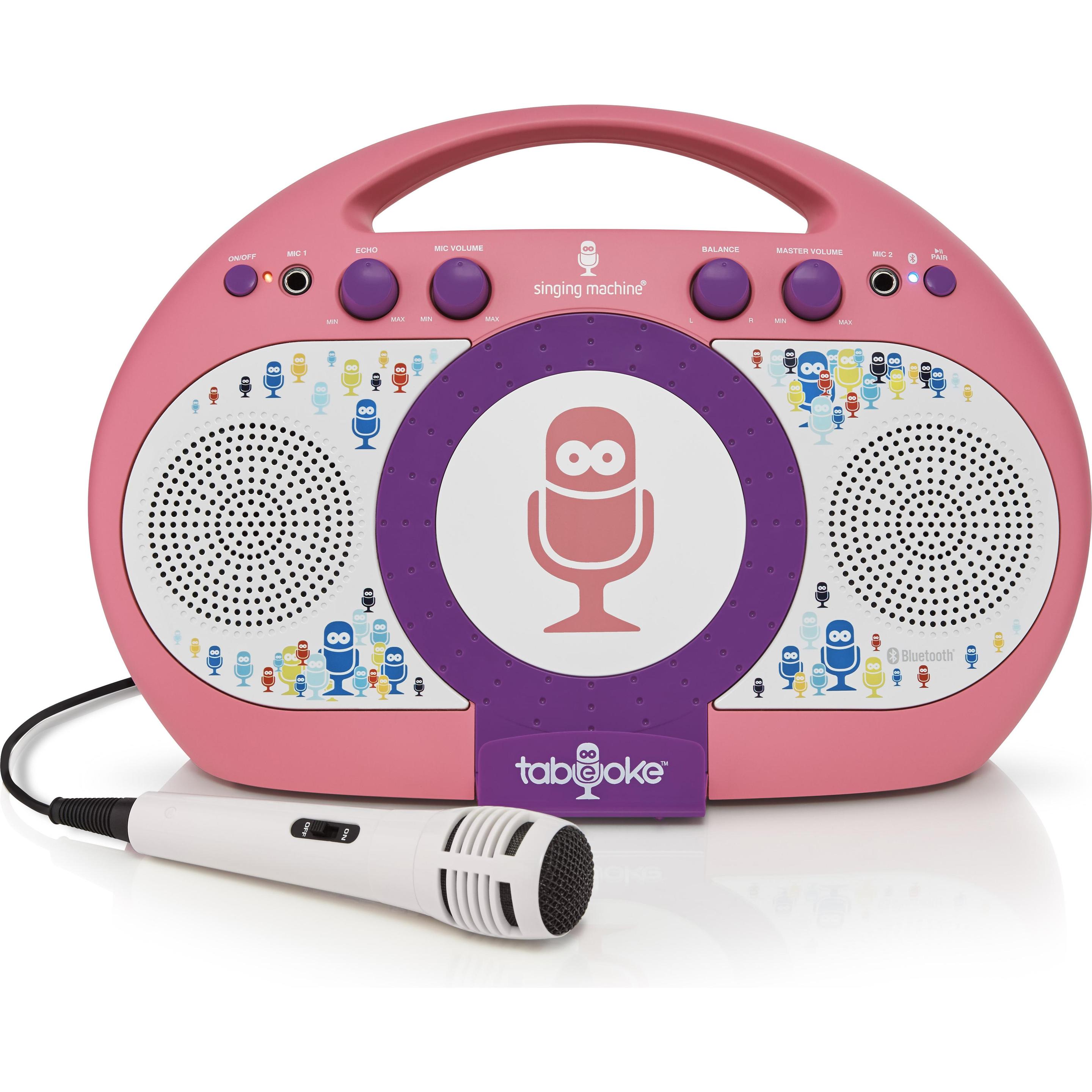 PDT Singing Machine BT Tablet Kar Mac PP, Bluetooth Lautsprecher
