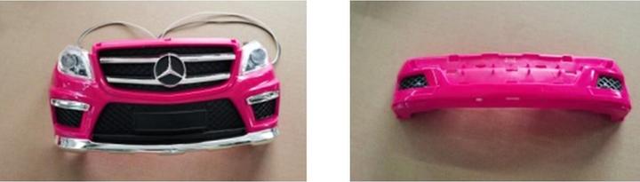 Actual product image Jamara Bumper slider Mercedes-AMG GL 63 front + rear incl.Karoteile pink