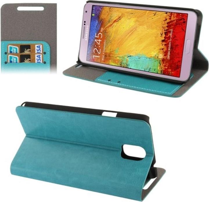 Produktbild König Design Schutzhülle (Flip Quer) für Handy Samsung Galaxy Note 3 N9000 (Samsung Galaxy Note 3)