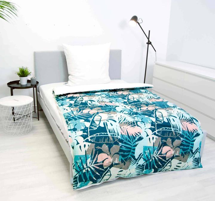 Produktbild Bench Bettwäsche "Hawaii" "Made in Green" (80/80 +135/200 cm) (Bettwäsche Set, 135 x 200 cm, 80 x 80 cm)