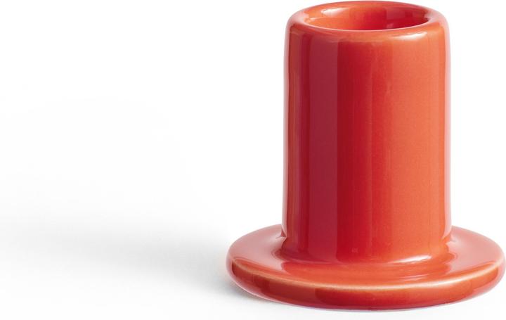 HAY - Tube Candleholder Small - Warm red