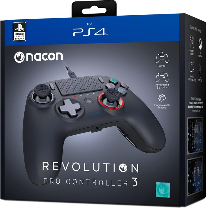 Actual product image Nacon Gaming Revolution Pro Controller 3 Camouflage USB 3.2 Gen 1 (3.1 Gen 1) Gamepad PC, PlayStation 4 (PS4, PC)
