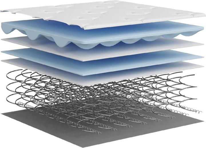 Actual product image vidaXL Bonnell-Federkern-Matratze (90 x 200 cm)