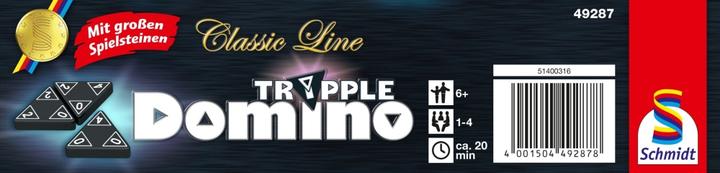 Produktbild Schmidt Spiele Classic Line: Tripple Domino (Deutsch)