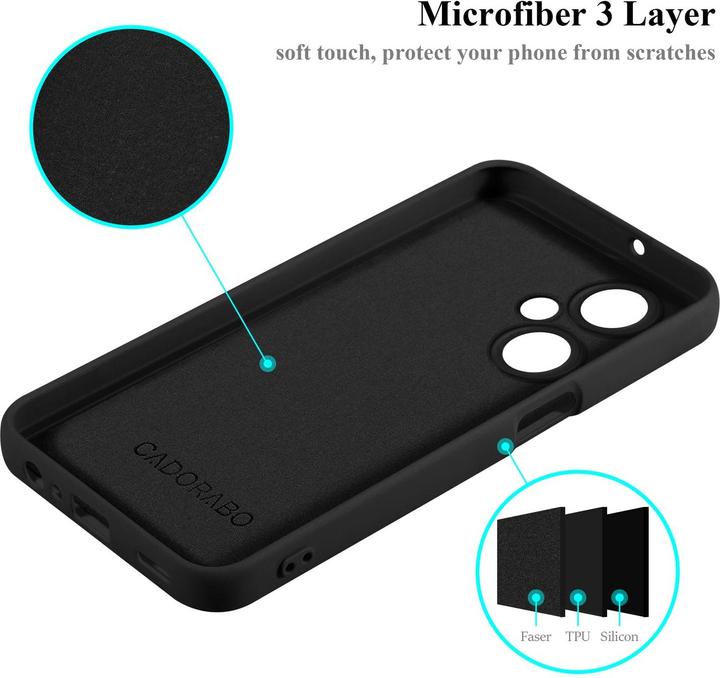 Image du produit Cadorabo Housse pour OnePlus Nord CE 3 Lite 5G TPU avec protection liquide Design en silicone (Oppo Find X3 Lite 5G)