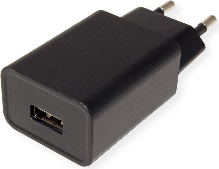 Image du produit Value Chargeur USB QC3.0 avec prise Euro, 1 port, 18W (18 W)