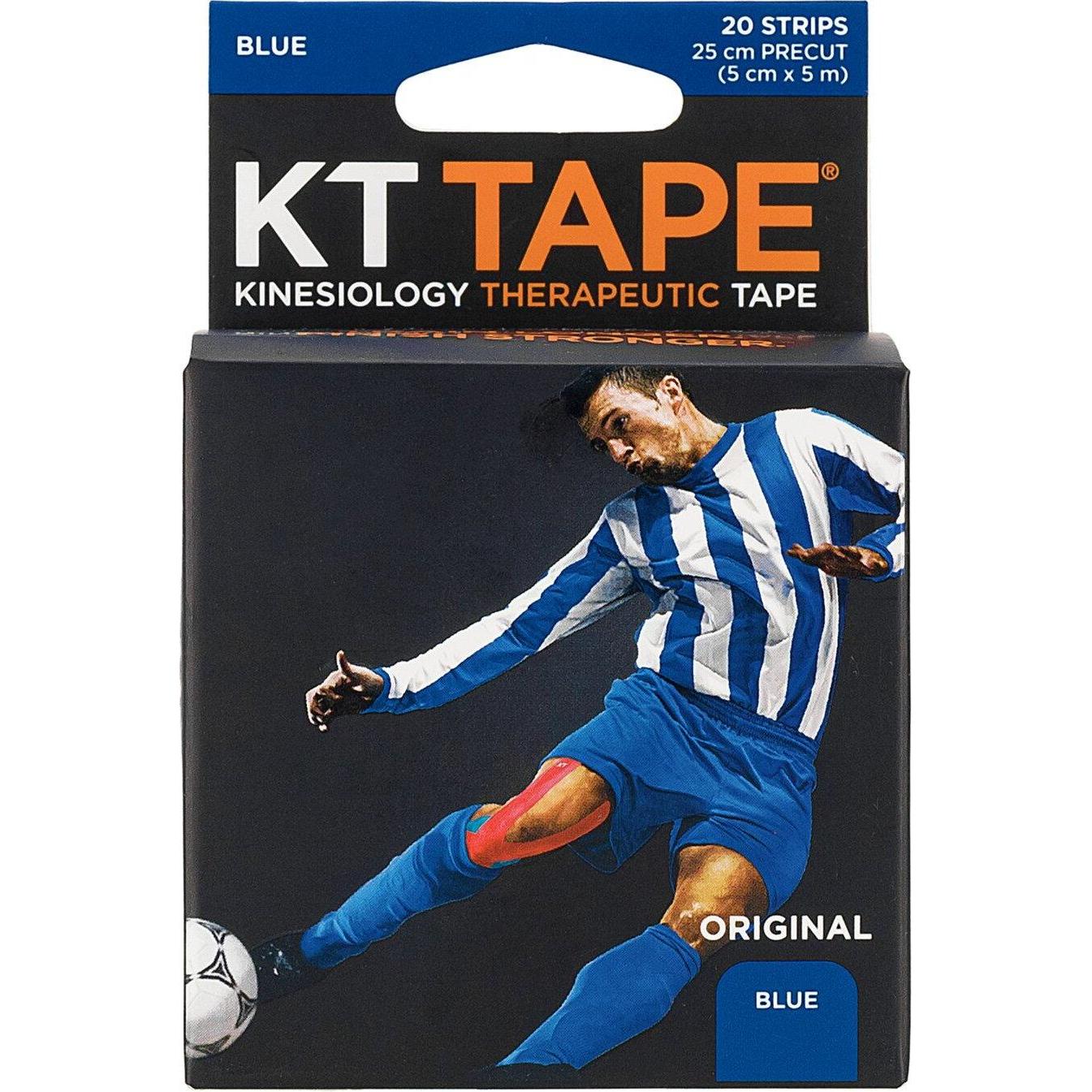 Thumbnail - KT Tape, Kinesio Tape, Klebeband "Original Klebeband vorgeschnitten" 25x5 cm (20er-Set) (0.20 m)