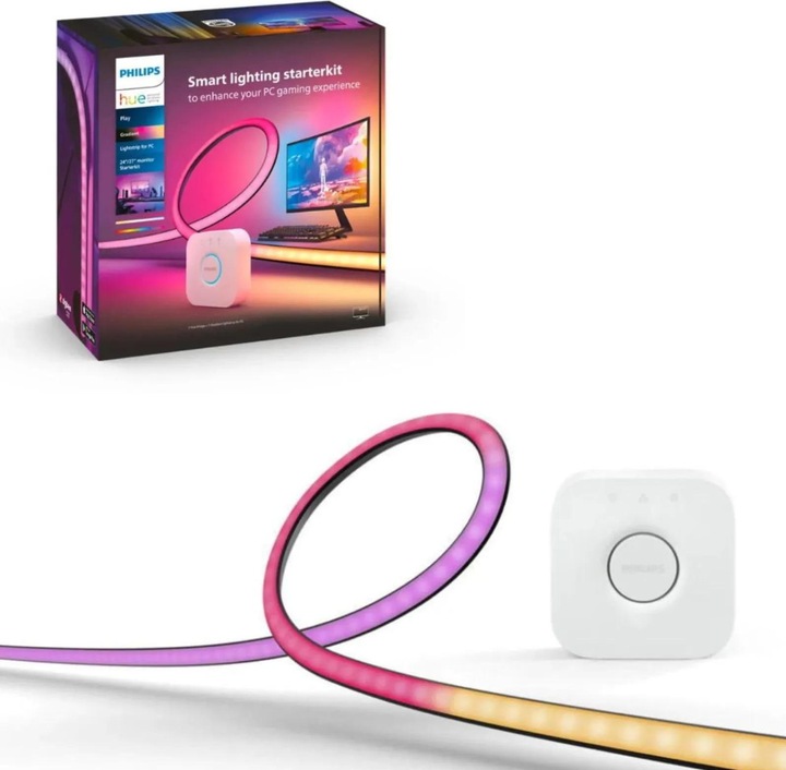 Image du produit Philips Hue Play Gradient avec pont (Multicolore, 116.50 cm, Intérieur)