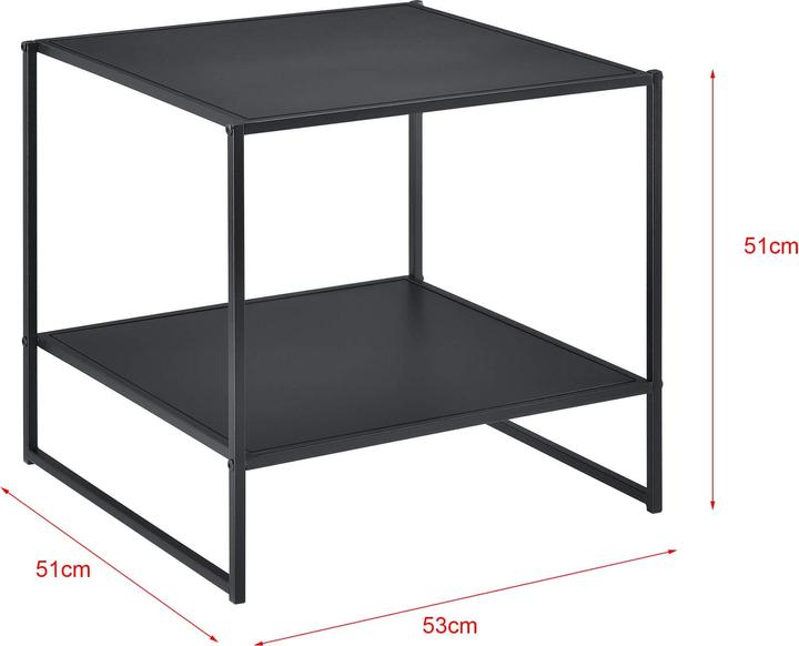 Image du produit En.Casa Dallas (51 x 51 x 51 cm)
