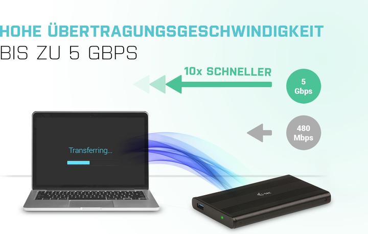 Productafbeelding i-tec MySafe Advance AluBasic (2.5")