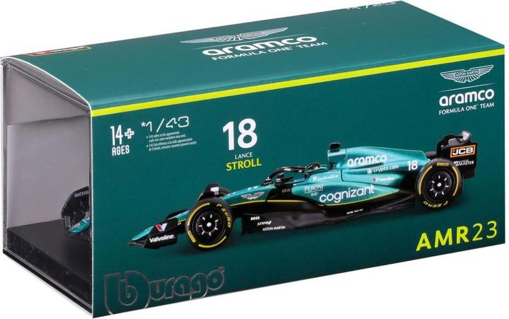Produktbild Bburago Aston Martin F1 AMR23 1/43 Stroll 2023