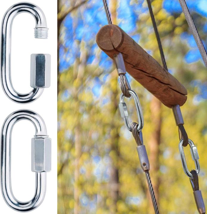 Immagine prodotto Black & Decker Moschettone con tappo a vite, 8 pezzi