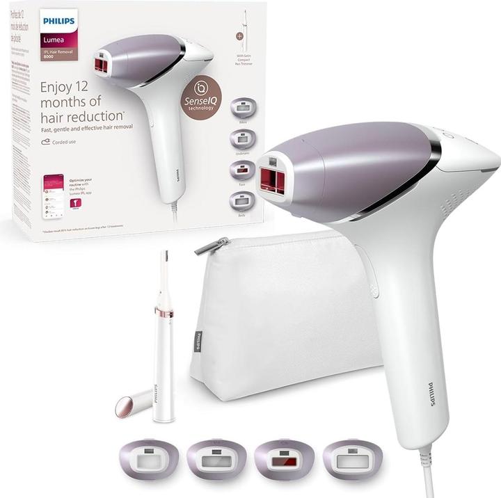 Actual product image Philips Lumea IPL Series 8000