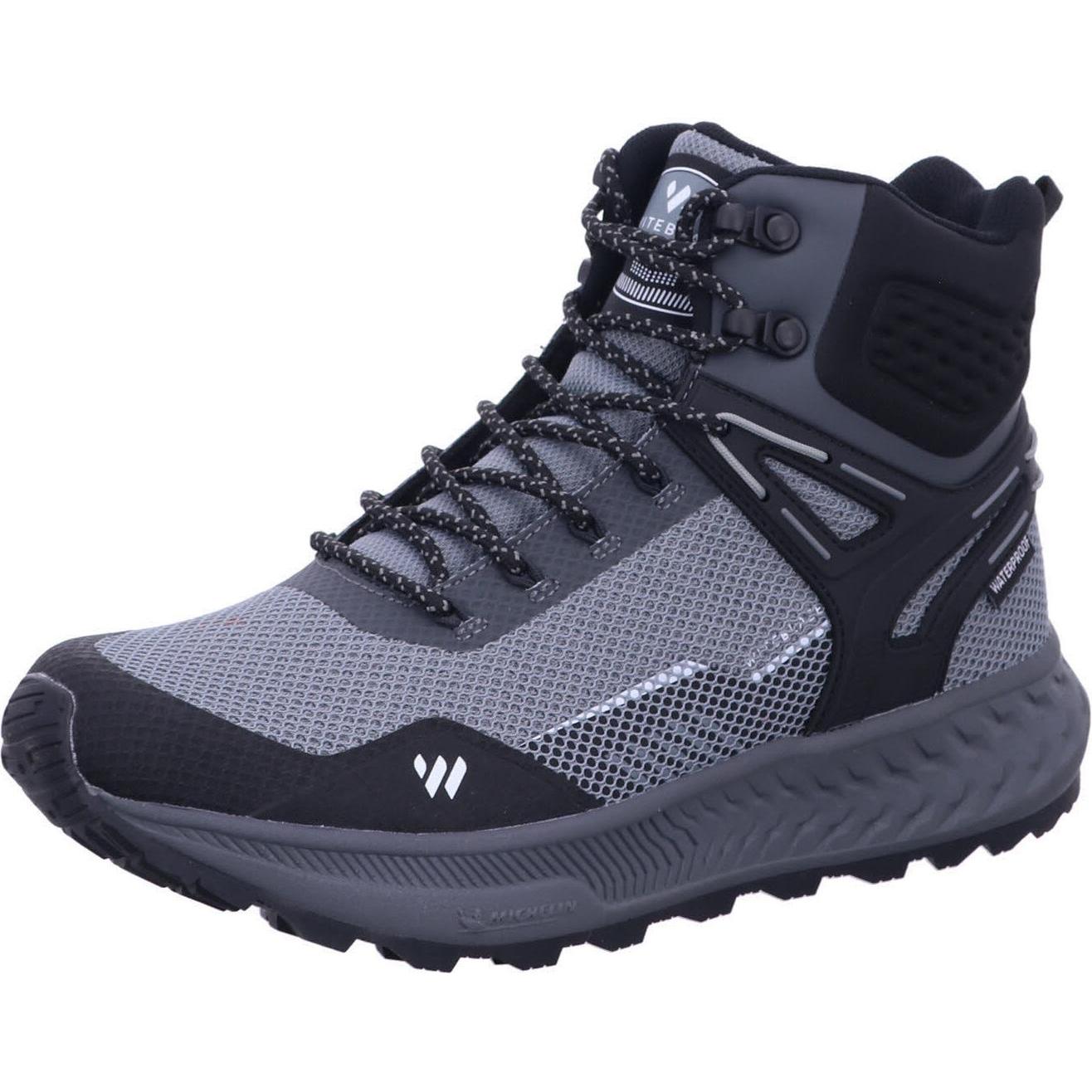 Witeblaze, Herren, Wanderschuhe, X-SENSE MID, Hikingboot mid un grau-schwarz Grösse: 43 (43), Grau