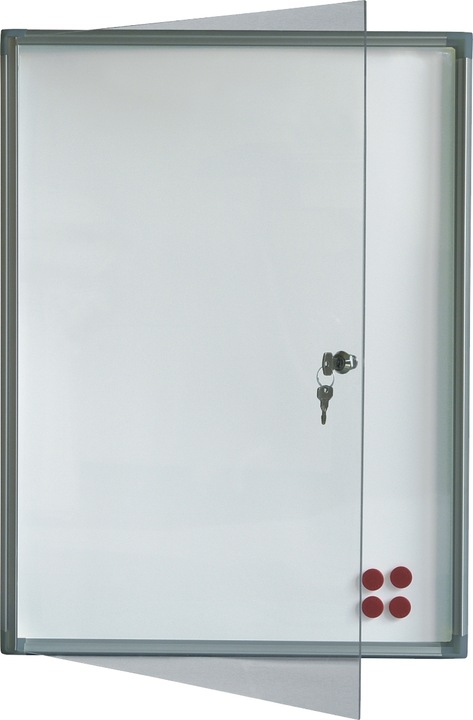 Actual product image Franken Display case x-tra!Line 2 x DIN A4 indoor magnetic and dry