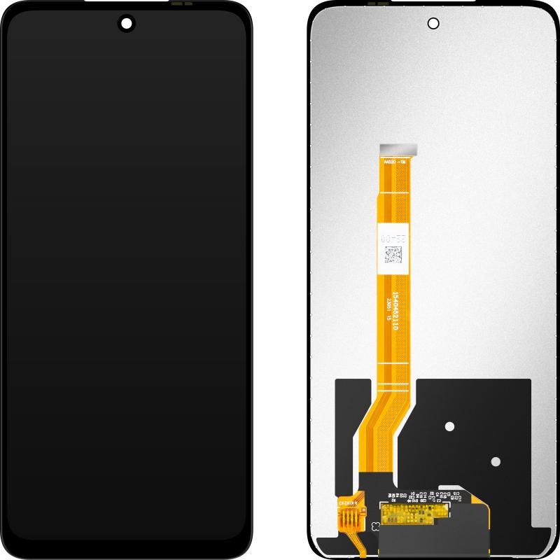 MP Display Unit f?r OnePlus Nord CE 3 Lite, w/o Frame, Aftermarket, Black, Pezzi di ricambio per dispositivi mobili