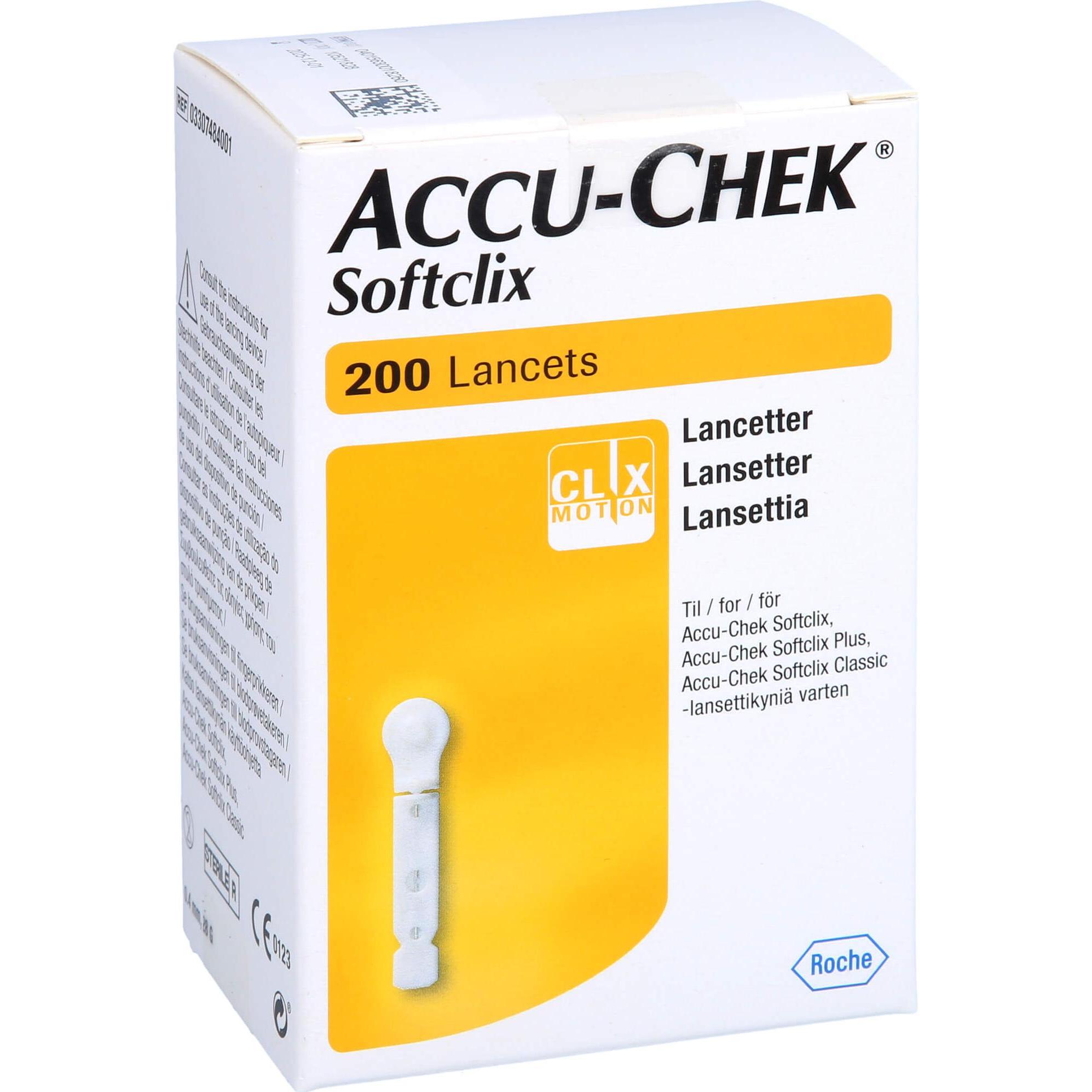 Thumbnail - Acti Medi, Bluttest, Accu Check Softclix, 200 St LAN (Lanzette)