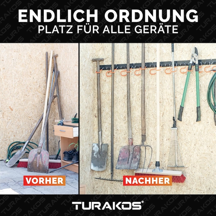 Produktbild Turakos Gartengerätehalter