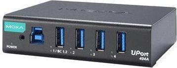 Actual product image Moxa UPORT 407A - 7-port industrial-grade USB 3.2 hubs, 0 to 60C operating temperature (7 ports)
