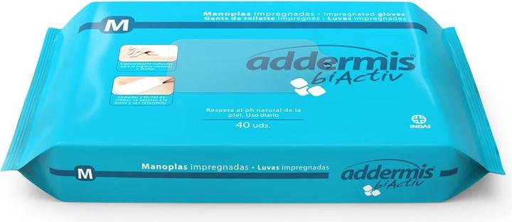 Produktbild Addermis Biactiv Waschhandschuhe feucht (40 x)