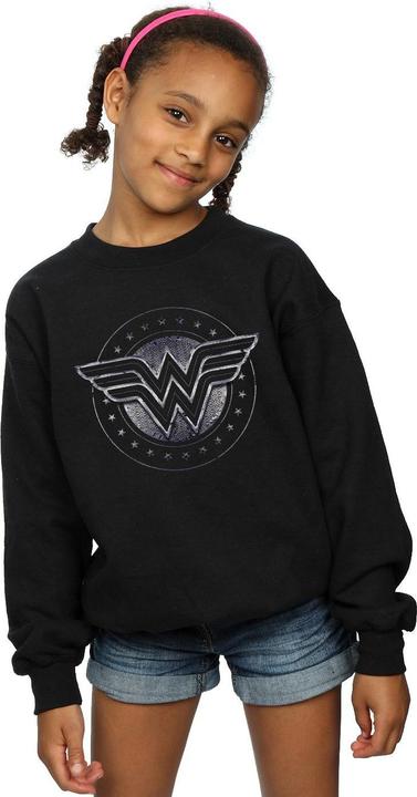 Produktbild Wonder Woman Star Shield Sweatshirt Mädchen (140, 146)