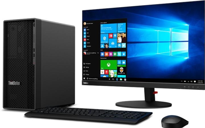 Image du produit Lenovo ThinkStation P350 Tour (Intel Core i9-11900K, 64 Go, 1000 Go, RTX A5000)